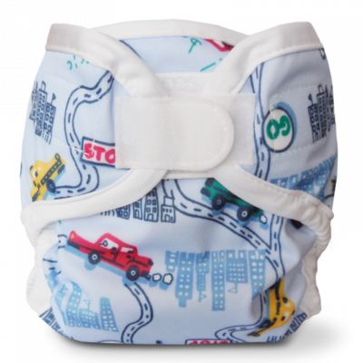 Bummis Super Whisper Wrap VELCRO Diaper Cover- Big City
